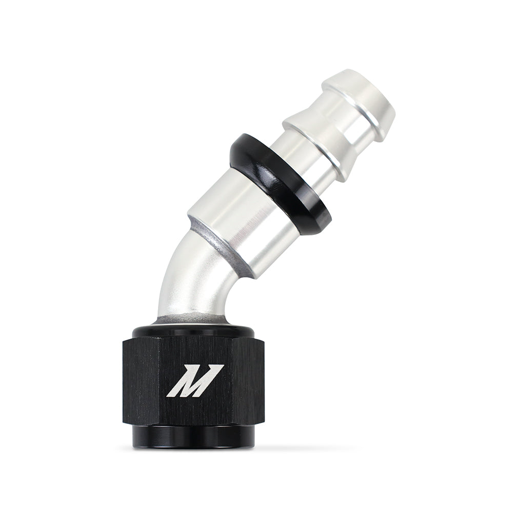 Mishimoto 45-Degree Push Lock Fitting