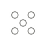 Mishimoto Replacement -6AN PTFE Fitting Ferrules - 5 Pack