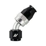 Mishimoto Aluminium PTFE -8AN 45 Degree Fitting - Black