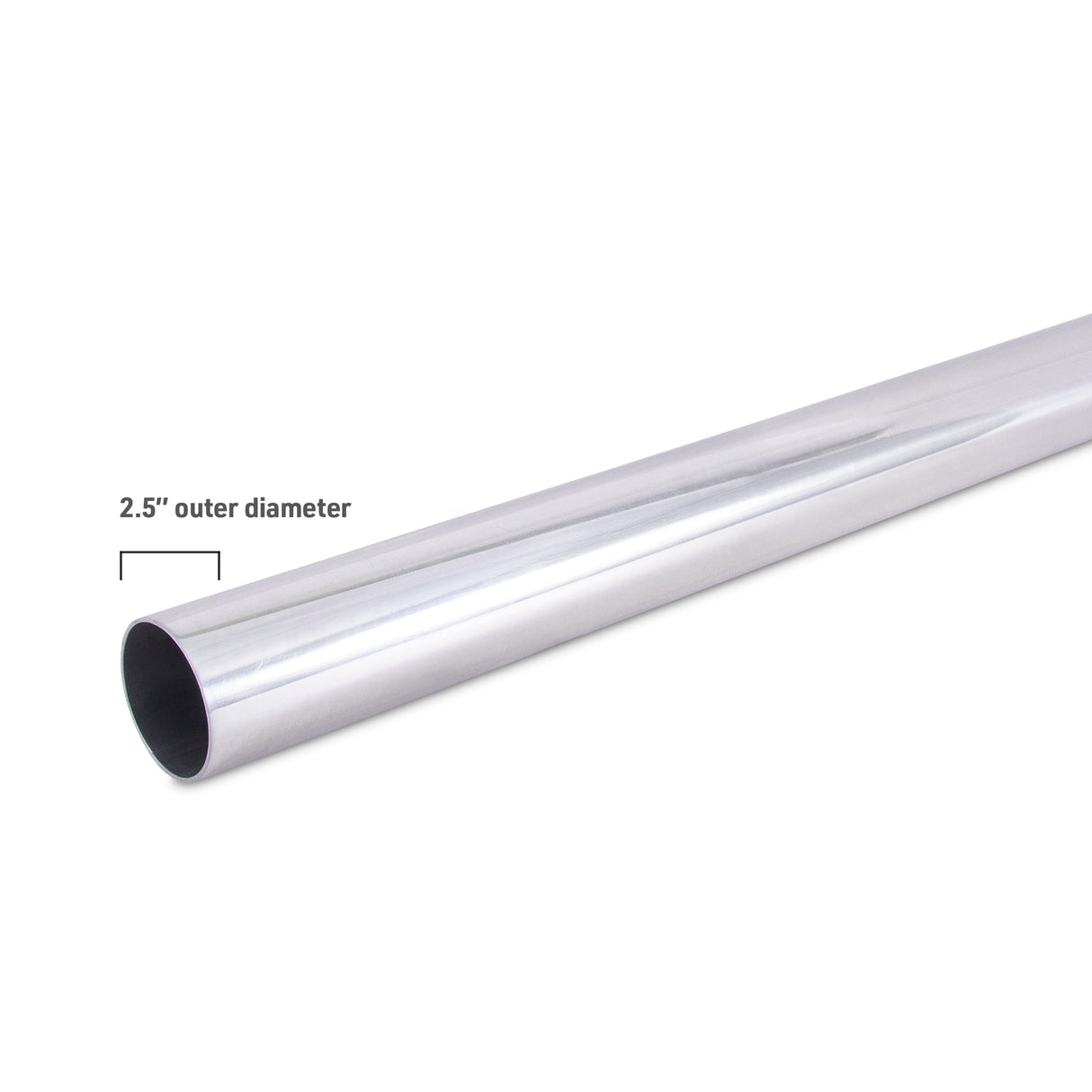 Mishimoto 2.5" Straight Universal Aluminium Intercooler Piping