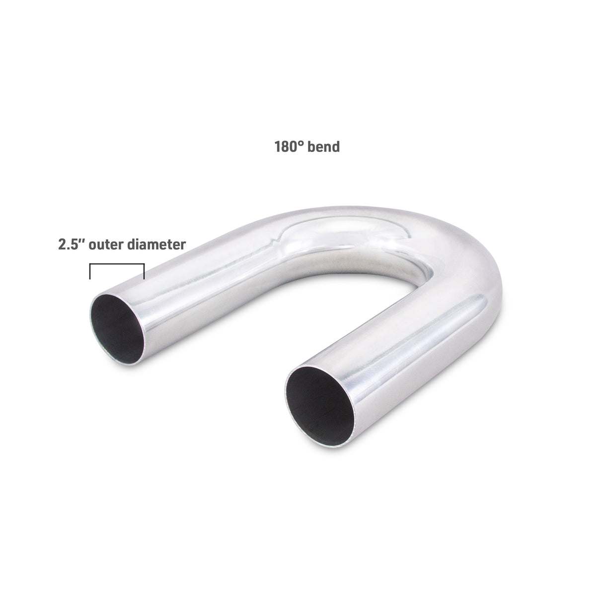 Mishimoto 2.5" 180 Universal Aluminium Intercooler Piping