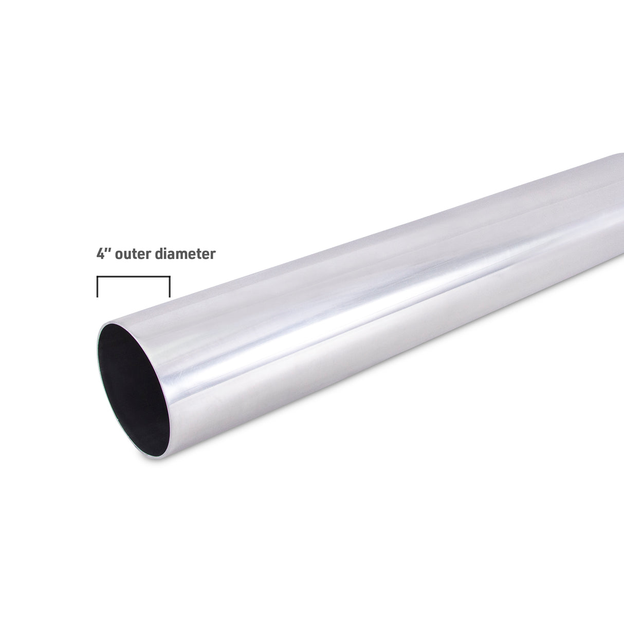Mishimoto 4" Straight Universal Aluminium Intercooler Piping