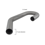 Mishimoto 3" U-J Bend Universal Stainless Steel Exhaust Piping