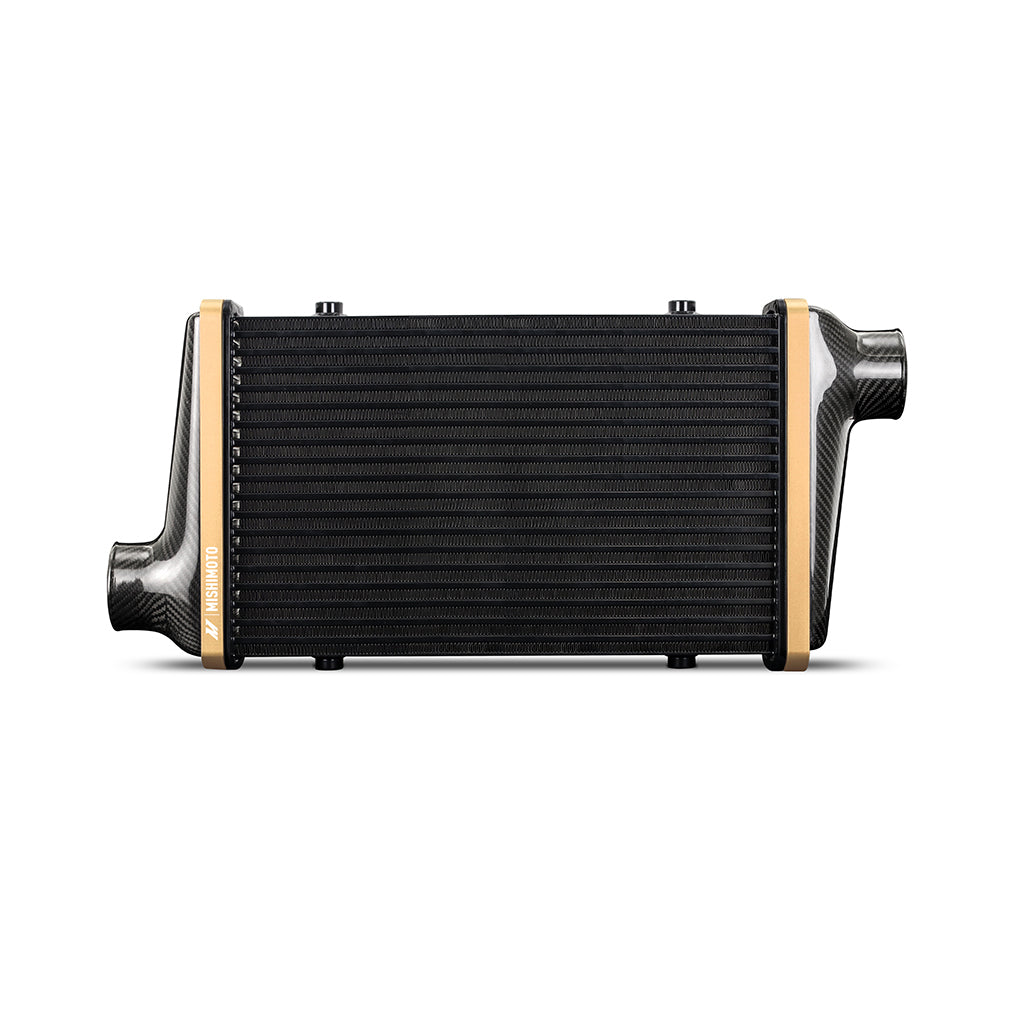Mishimoto Universal Carbon Fibre Intercooler - 450mm Offset Core