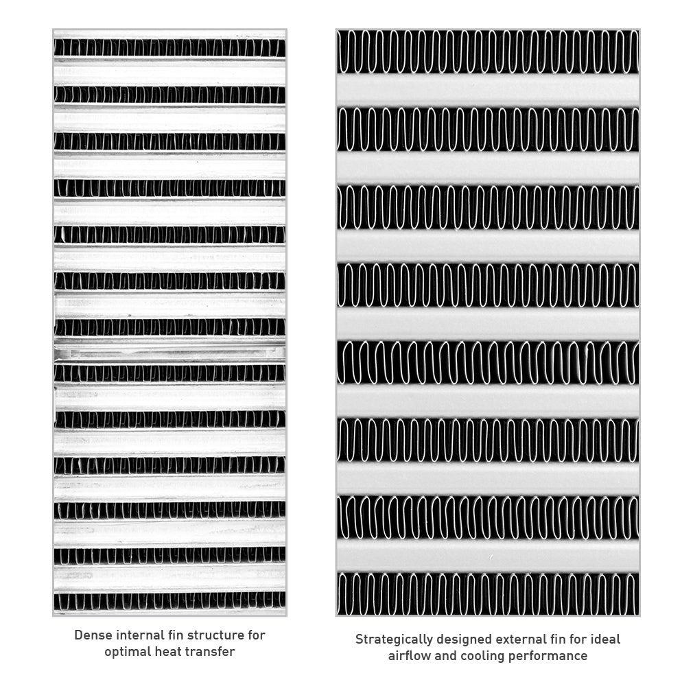 Mishimoto Universal Carbon Fibre Intercooler - 525mm Core
