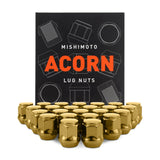 Mishimoto Steel Acorn Lug Nuts M12 x 1.5, 24pc Set