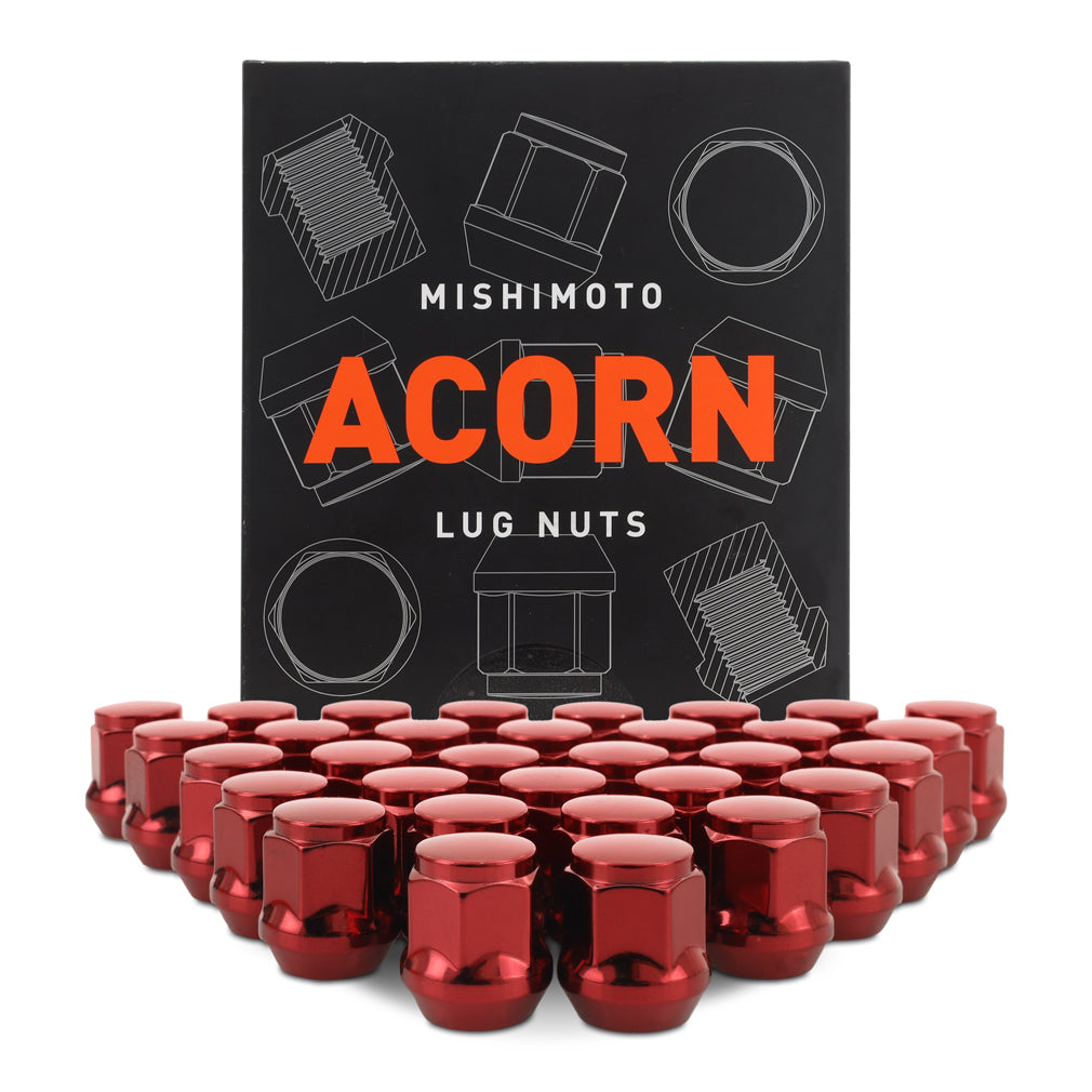 Mishimoto Steel Acorn Lug Nuts M14 x 1.5, 32pc Set