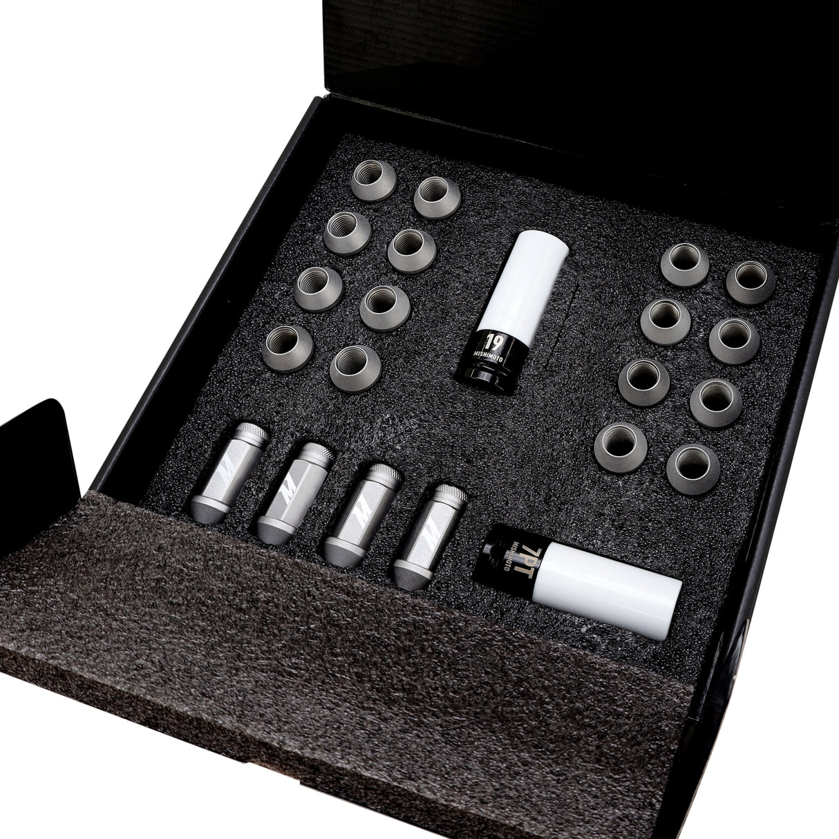 Mishimoto Steel Locking Lug Nuts M14x1.5, 20pc Set