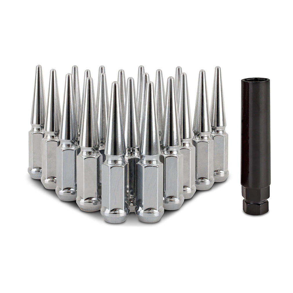 Mishimoto Steel Spiked Lug Nuts M12 x 1.5, 20pc Set
