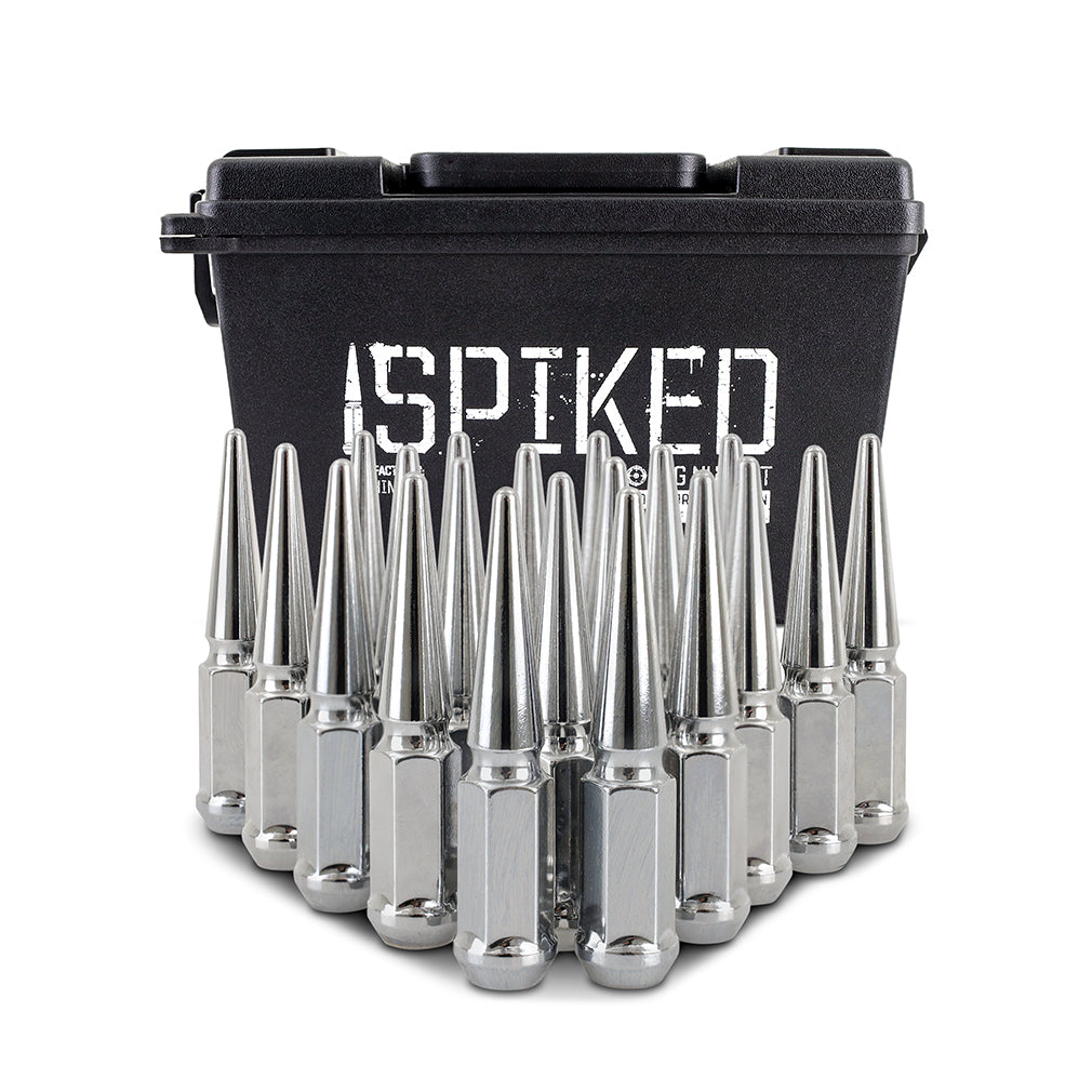 Mishimoto Steel Spiked Lug Nuts M12 x 1.5, 20pc Set