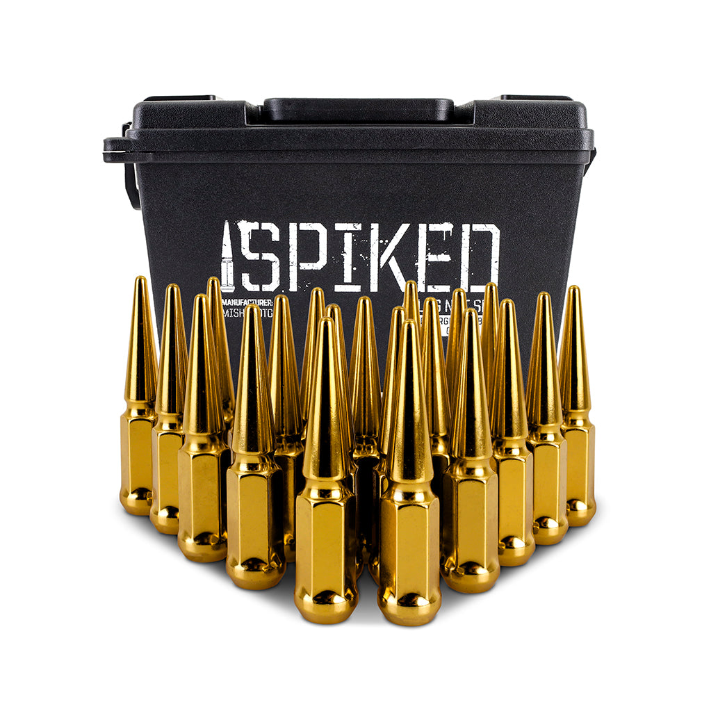 Mishimoto Steel Spiked Lug Nuts M12 x 1.5, 20pc Set