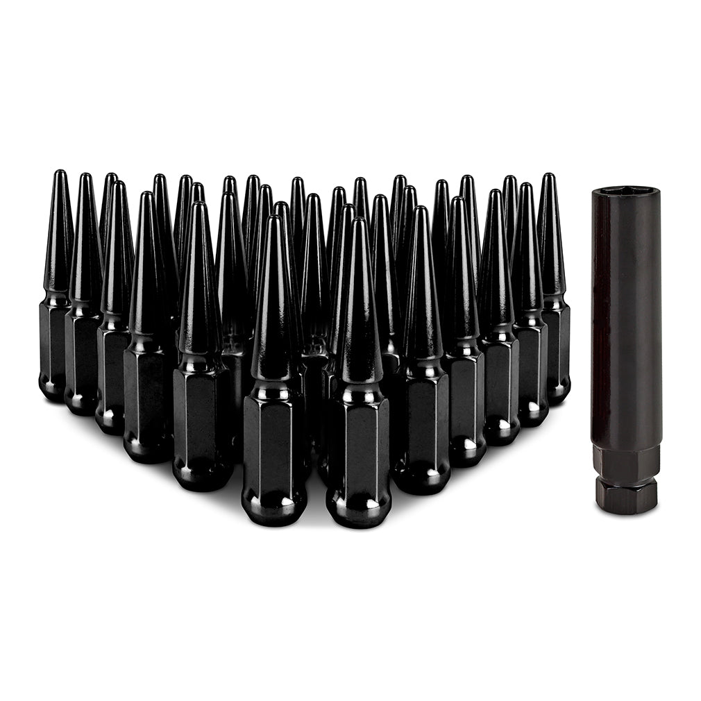 Mishimoto Steel Spiked Lug Nuts M14 x 1.5, 32pc Set