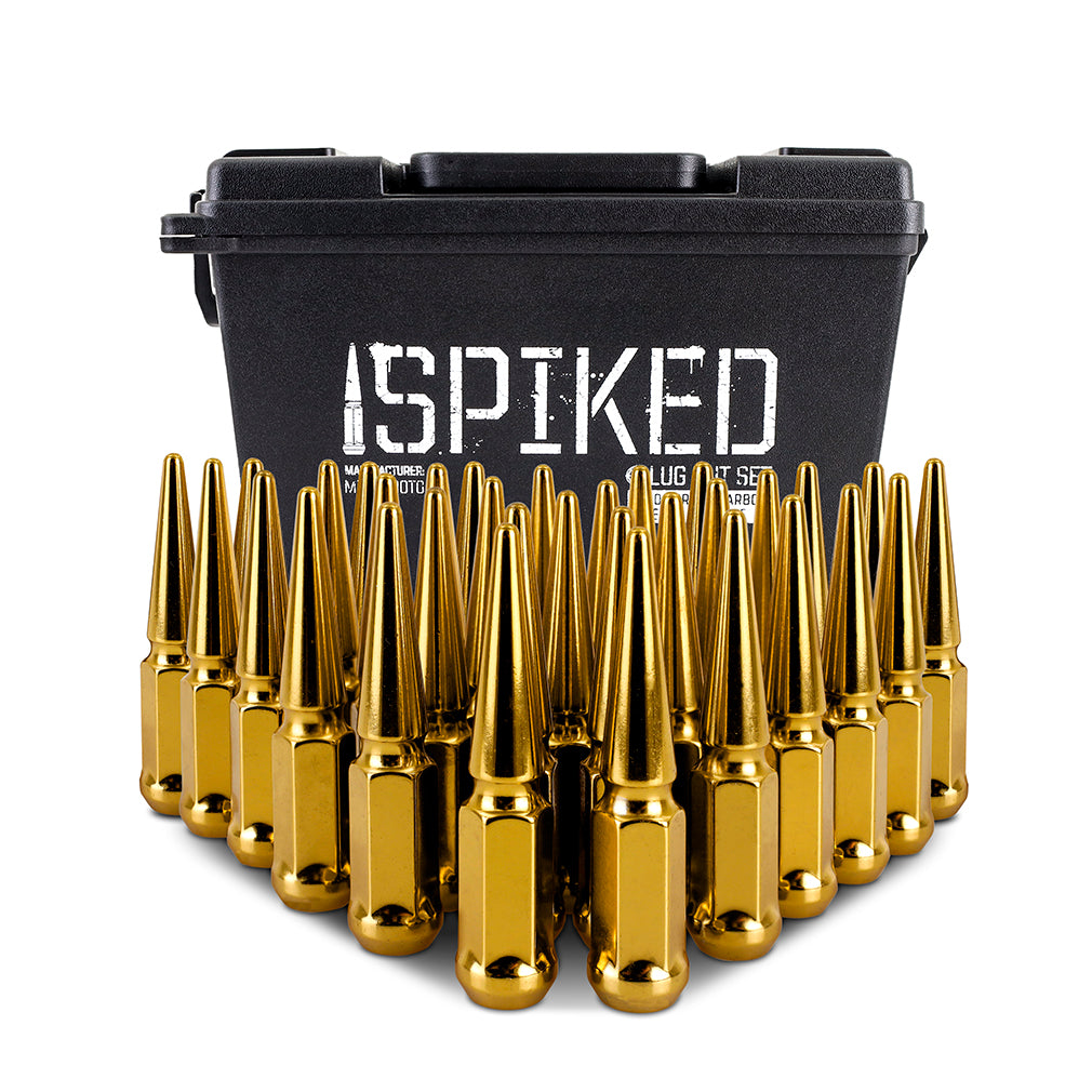 Mishimoto Steel Spiked Lug Nuts M14 x 1.5, 32pc Set