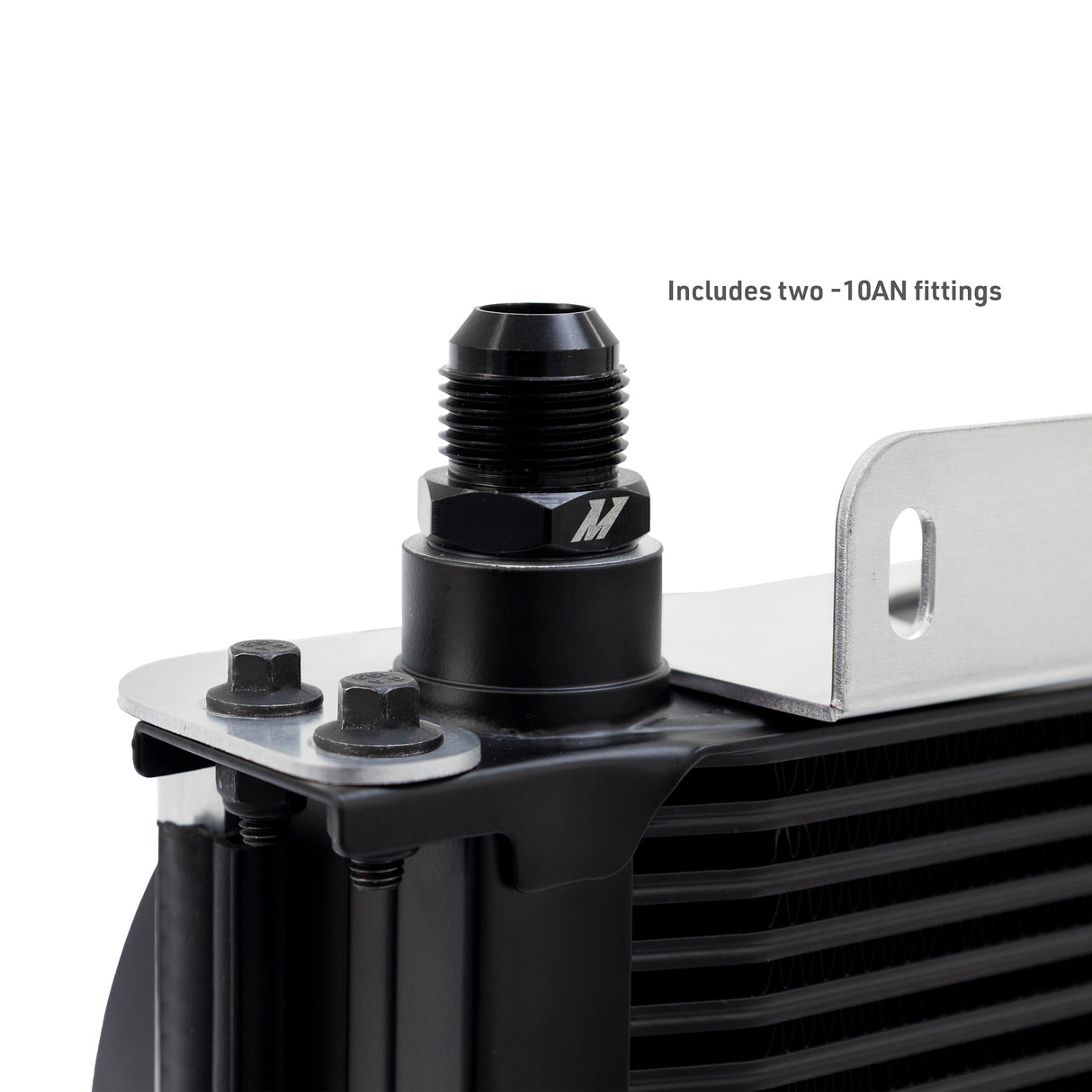 Mishimoto Universal 19-Row Oil Cooler Kit w/ 2x 5" Fans