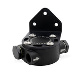 Mishimoto Remote Oil Filter Mount 3/4"-16 Thread - Black