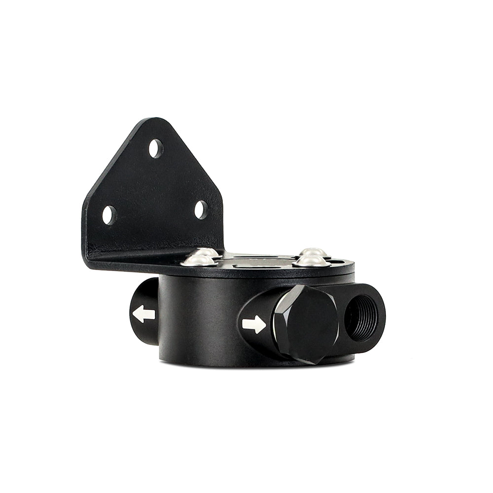 Mishimoto Remote Oil Filter Mount M20x1.5 Thread - Black