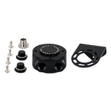 Mishimoto Remote Oil Filter Mount M22x1.5 Thread - Black