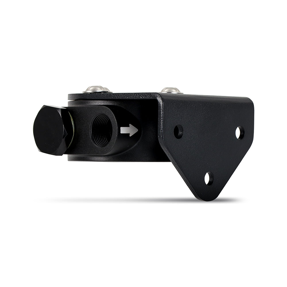 Mishimoto Remote Oil Filter Mount M22x1.5 Thread - Black