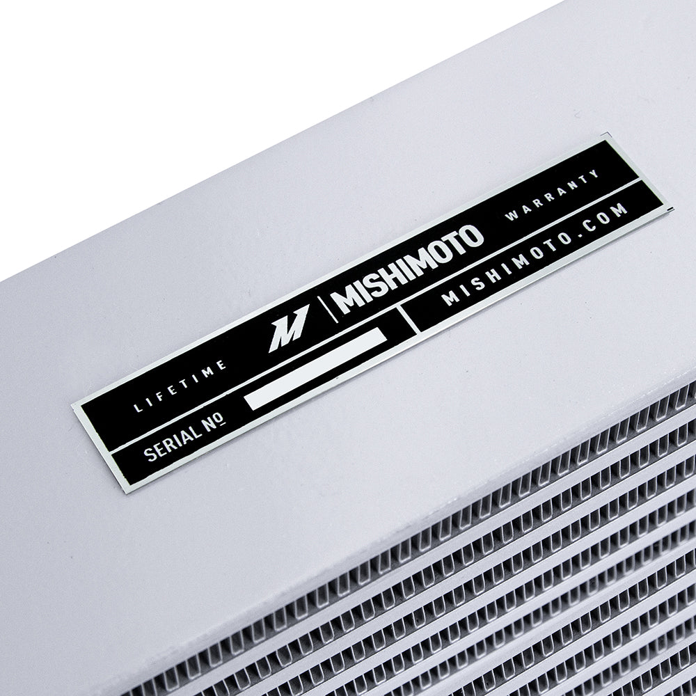 Mishimoto Heavy-Duty Oil Cooler, 17", Same-Side Outlets