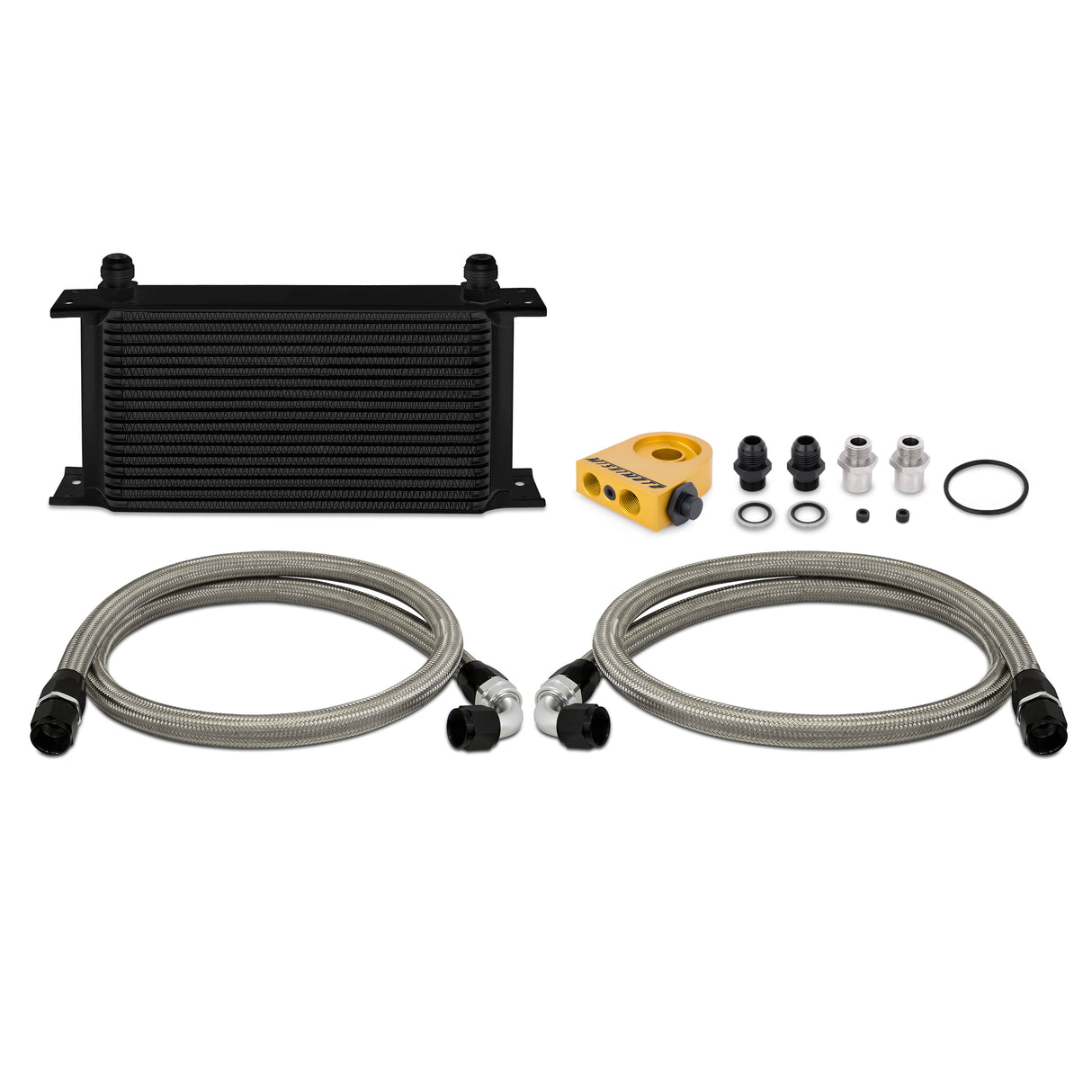 Mishimoto Universal 19-Row Thermostatic Oil Cooler Kit