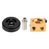 Mishimoto Thermostatic Sandwich Plate and Adapter - Gold