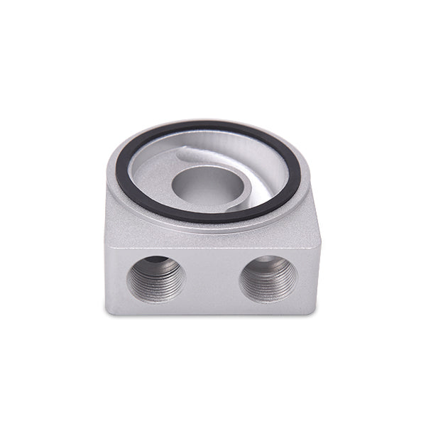 Mishimoto Oil Sandwich Plate - Silver