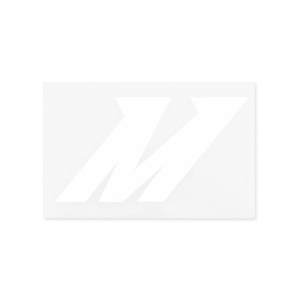 Mishimoto M Decal - White