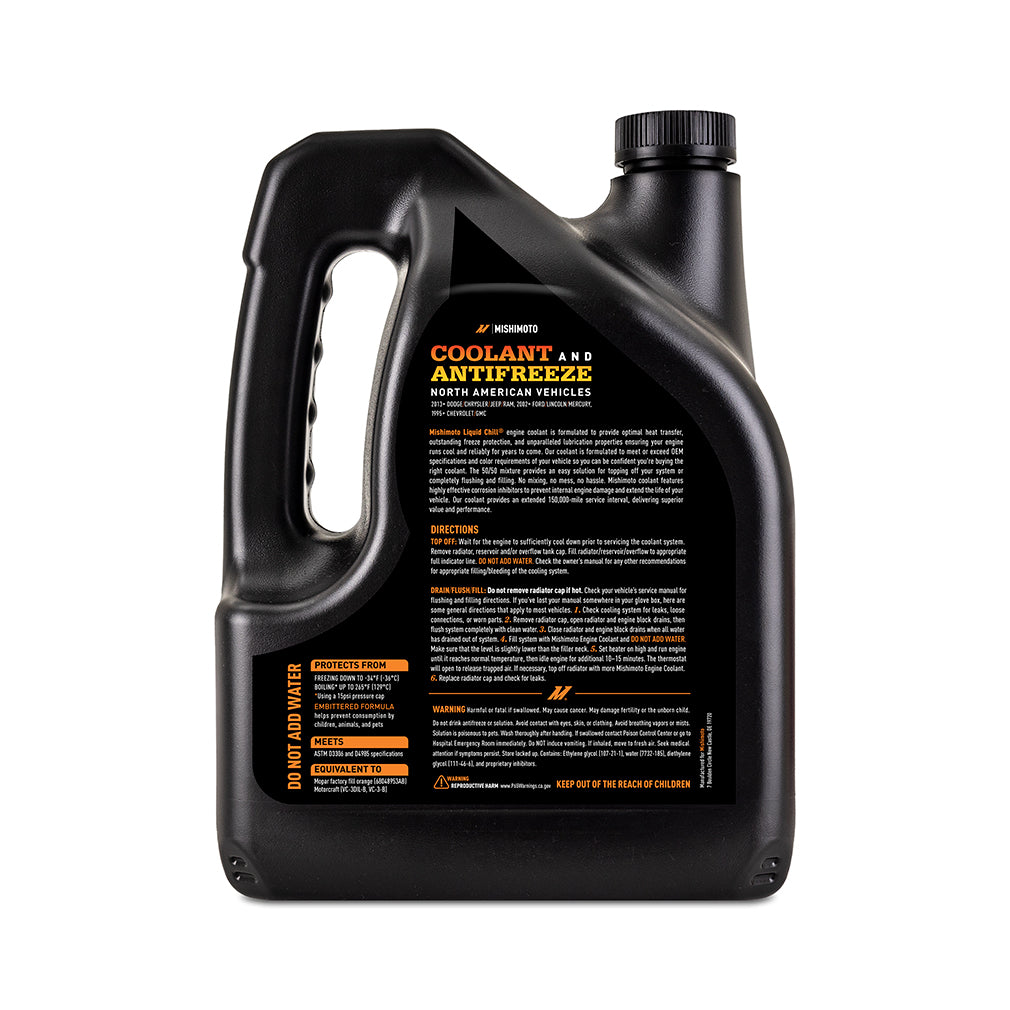 Mishimoto Liquid Chill EG Coolant - Orange