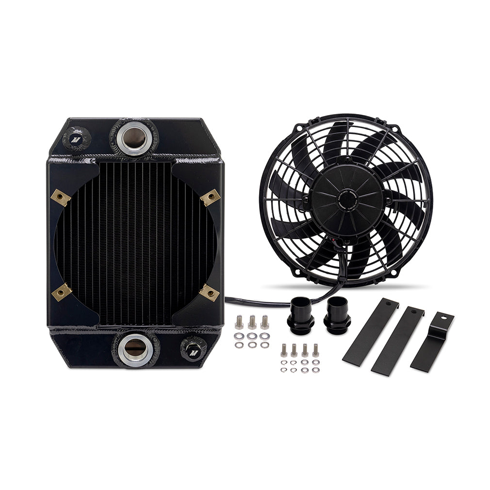 Mishimoto Universal Drag Race Performance Aluminium Radiator - Black