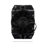 Mishimoto Universal Drag Race Performance Aluminium Radiator - Black