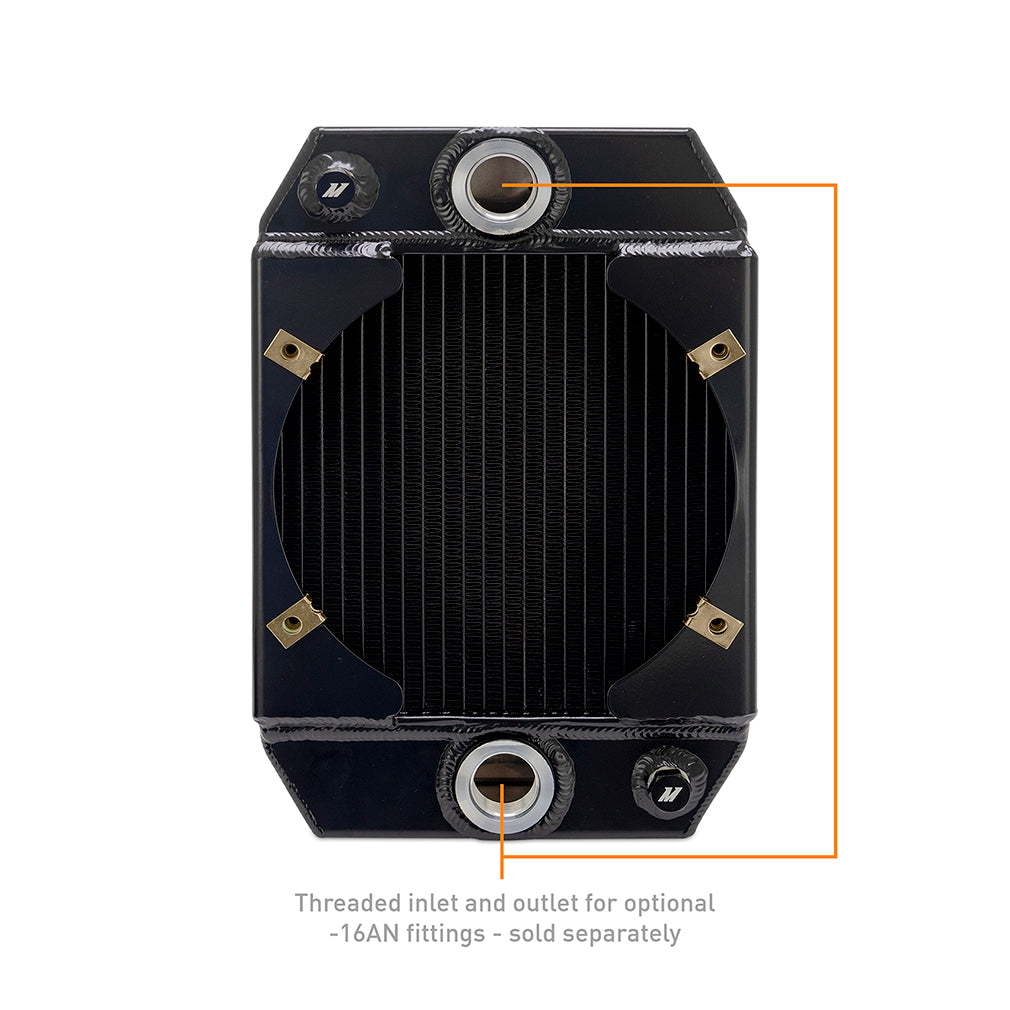 Mishimoto Universal Drag Race Performance Aluminium Radiator - Black