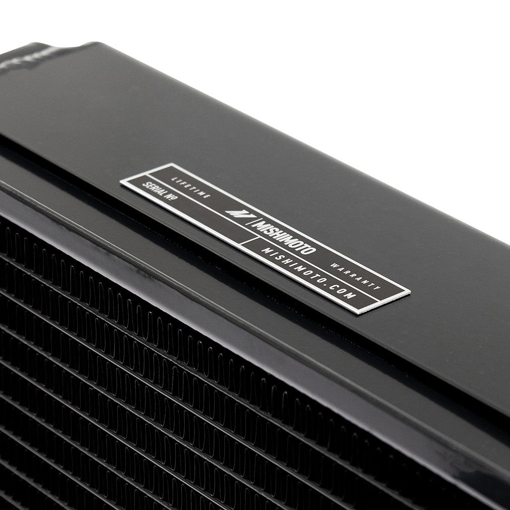 Mishimoto Universal Drag Race Performance Aluminium Radiator - Black