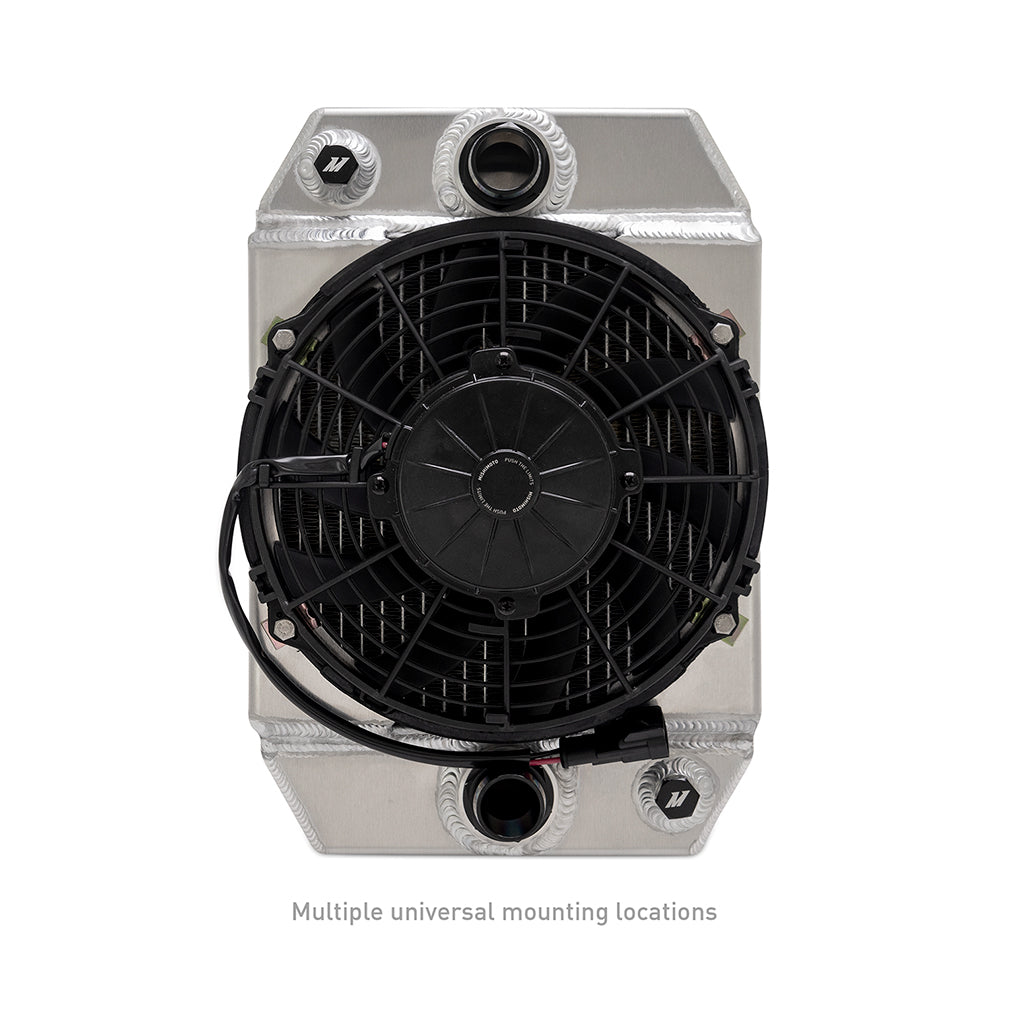 Mishimoto Universal Drag Race Performance Aluminium Radiator - Natural