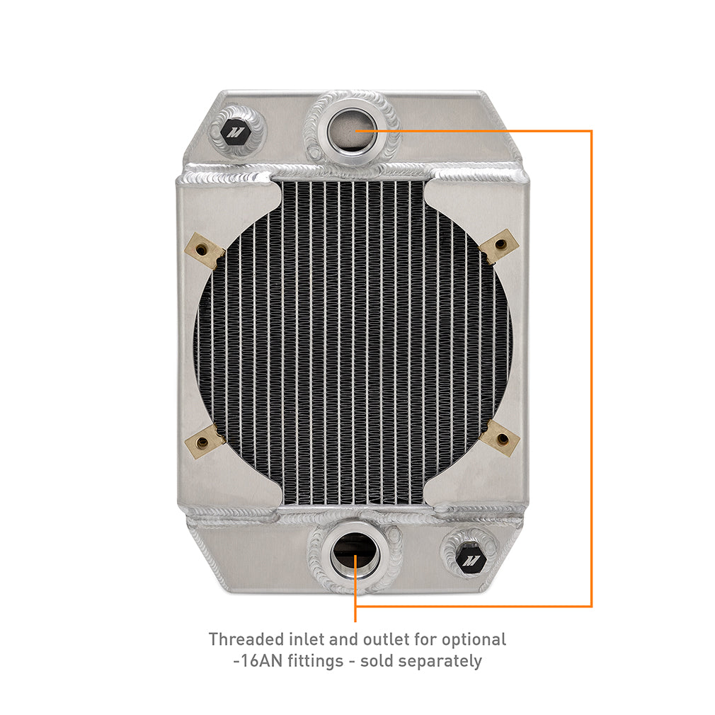 Mishimoto Universal Drag Race Performance Aluminium Radiator - Natural