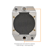 Mishimoto Universal Drag Race Performance Aluminium Radiator - Natural