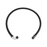 Mishimoto 4ft SS Braided Hose with -10AN Straight/90 Fittings - Black Nylon