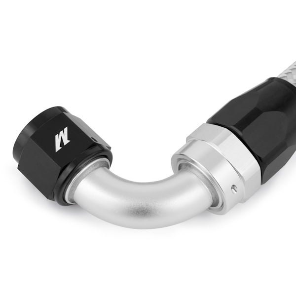 Mishimoto 3ft Stainless Steel Braided Hose w/ -10AN Fittings - Stainless