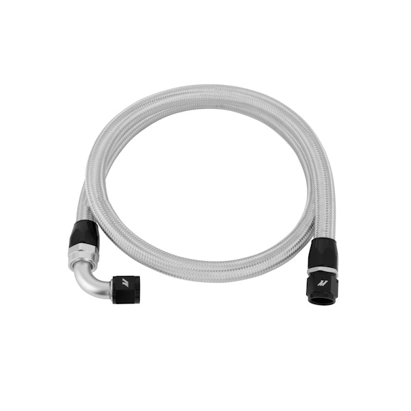 Mishimoto 4ft Stainless Steel Braided Hose w/ -10AN Fittings - Stainless