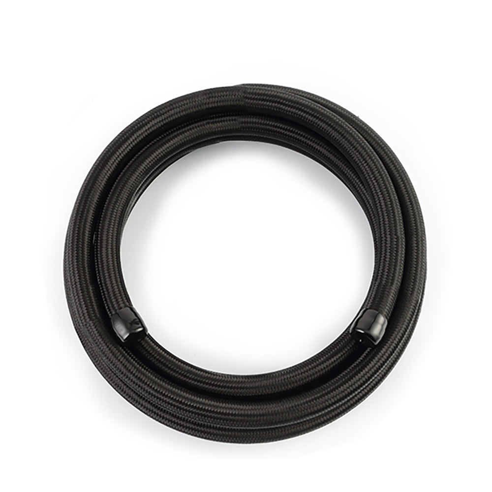 Mishimoto Braided -10AN 15Ft. Hose - Black Nylon