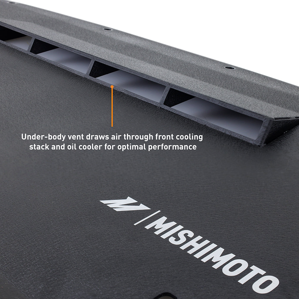 Mishimoto Engine Skid Plate - Wrinkle Black