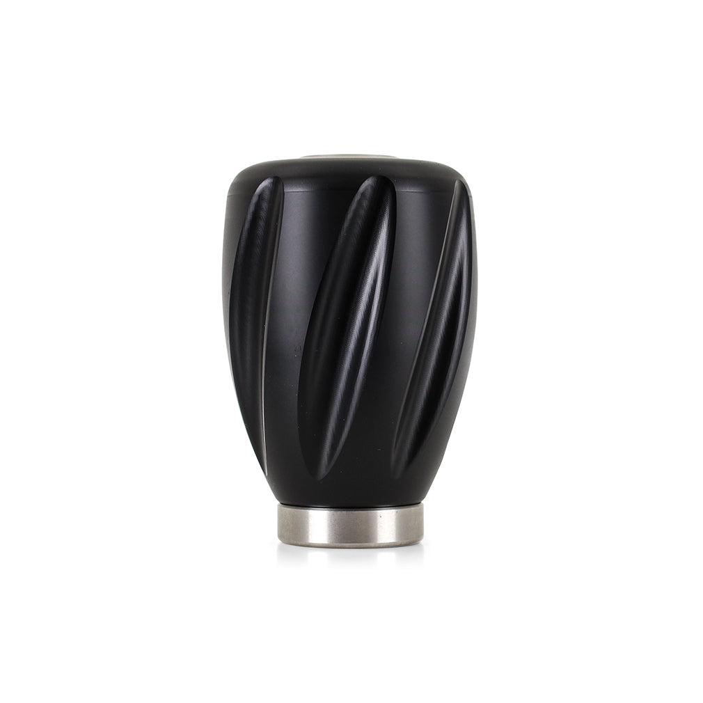 Mishimoto Steel Core Twist Shift Knob - Black Delrin