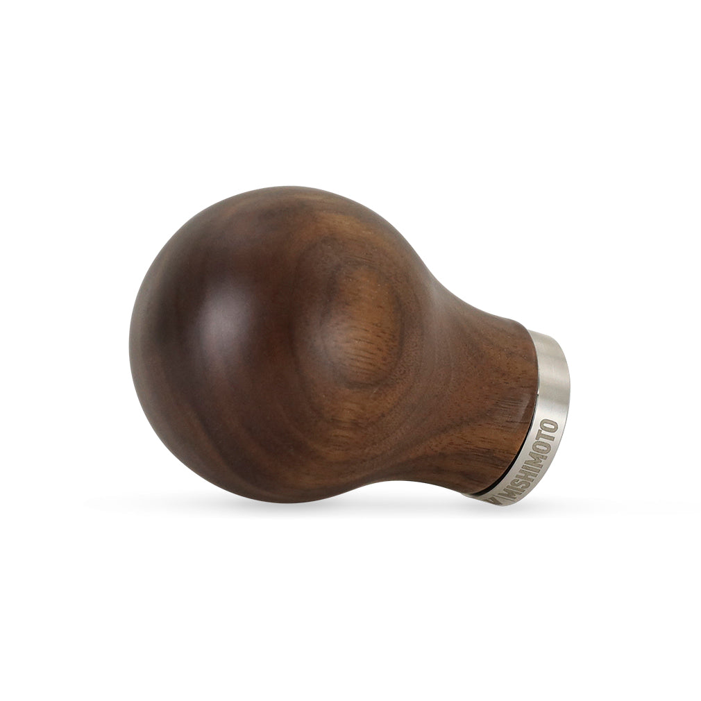 Mishimoto Round Steel Core Wood Shift Knob