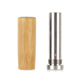Mishimoto Tall Steel Core Wood Shift Knob