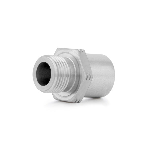Mishimoto Stainless Steel Sandwich Plate Adapter, 3/4" -16UNF