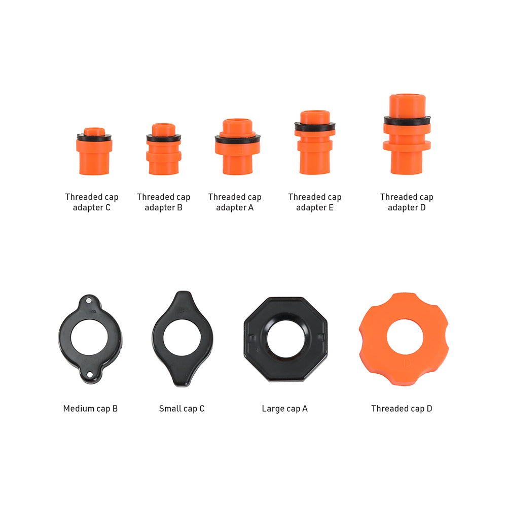 Mishimoto No-Spill Coolant Funnel Kit - 15pc Set