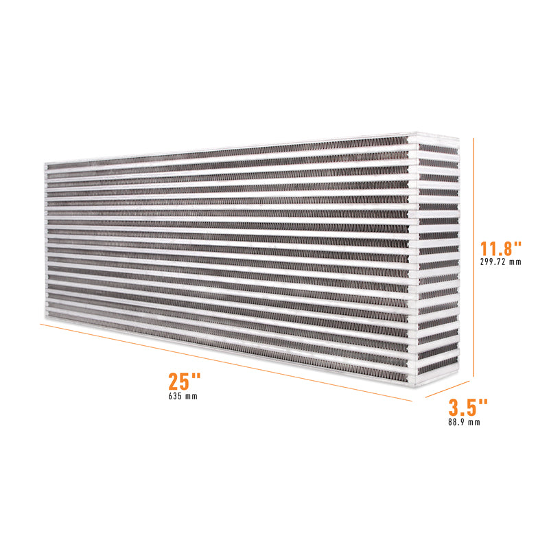 Mishimoto Universal Air-to-Air Race Intercooler Core - 25.00" x 11.80" x 3.50"