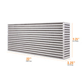 Mishimoto Universal Air-to-Air Race Intercooler Core - 22.00" x 9.25" x 3.25"