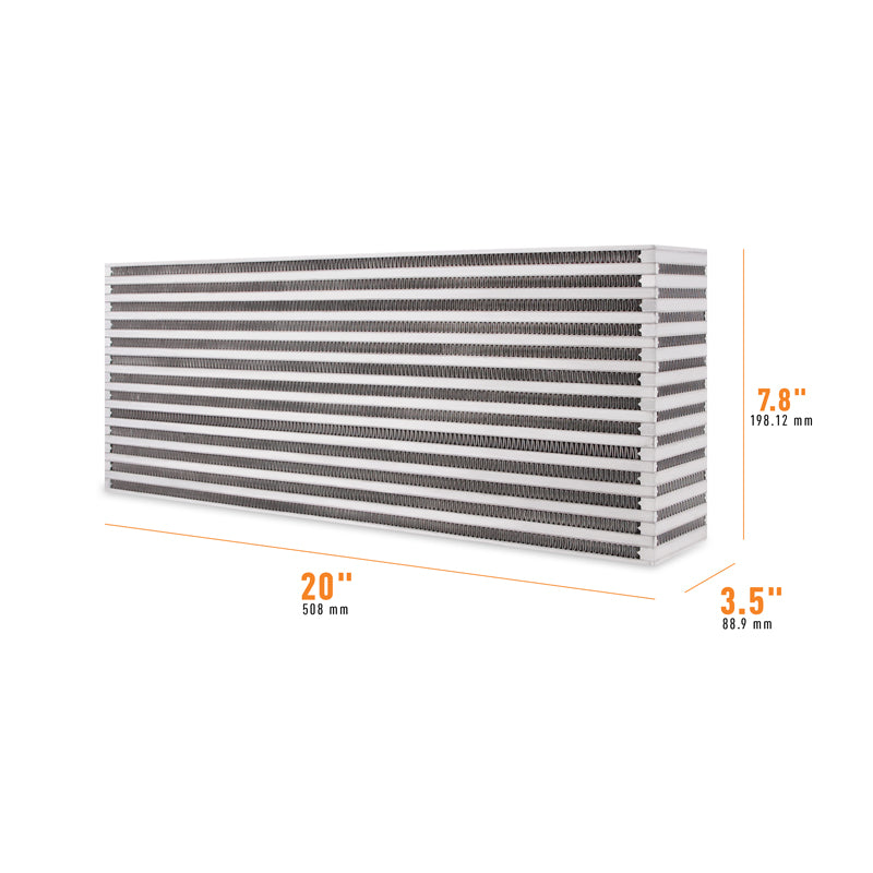 Mishimoto Universal Air-to-Air Race Intercooler Core - 20.00" x 7.80" x 3.50"