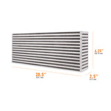 Mishimoto Universal Air-to-Air Race Intercooler Core - 20.50" x 6.25" x 2.50"