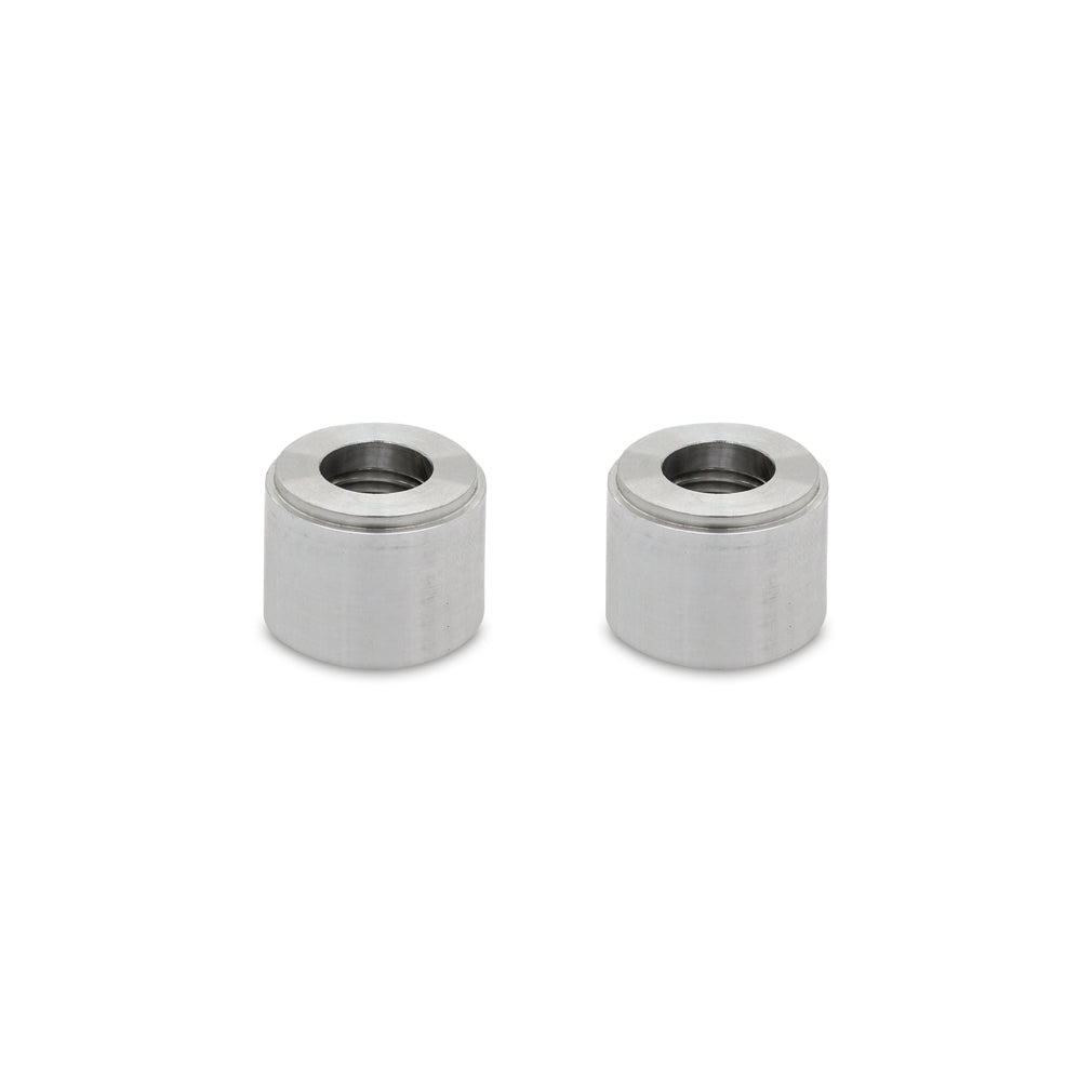 Mishimoto 1/4" NPT Weld-on Bung - Aluminium - Pack of 2